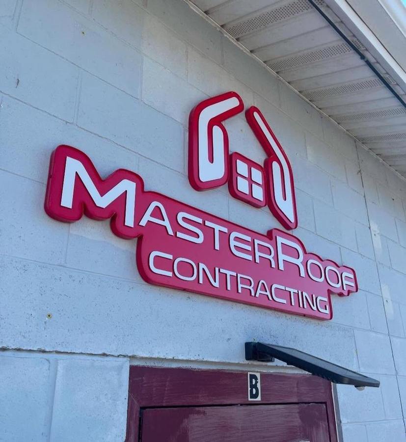 Dimensional building sign by Brand 513 Collective