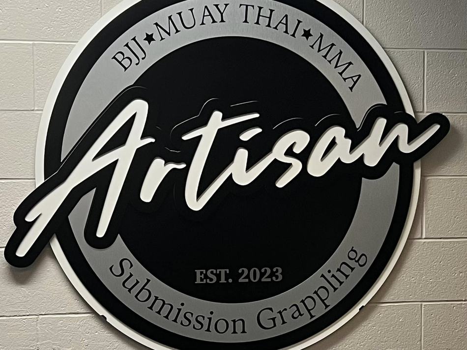 Artisan BJJ & Submission Grappling — Wall Graphics & Murals by Brand 513 Collective