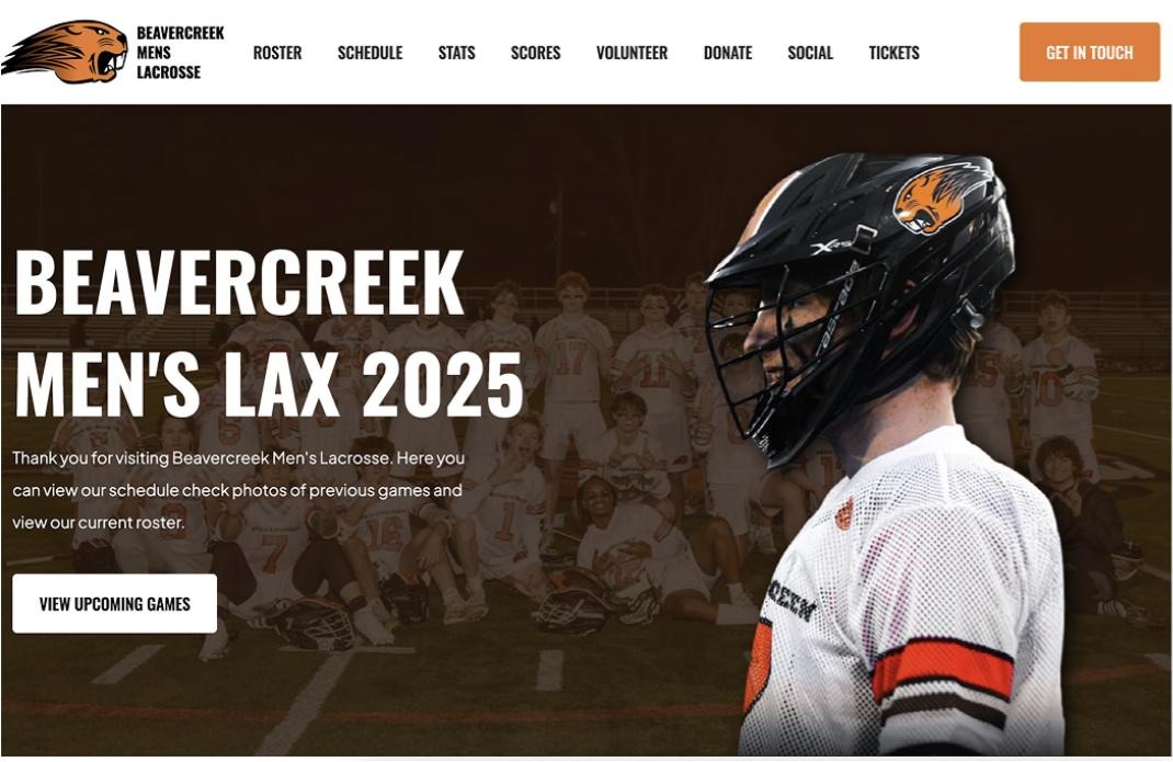 Beavercreek Lacrosse — Web Design by Brand 513 Collective