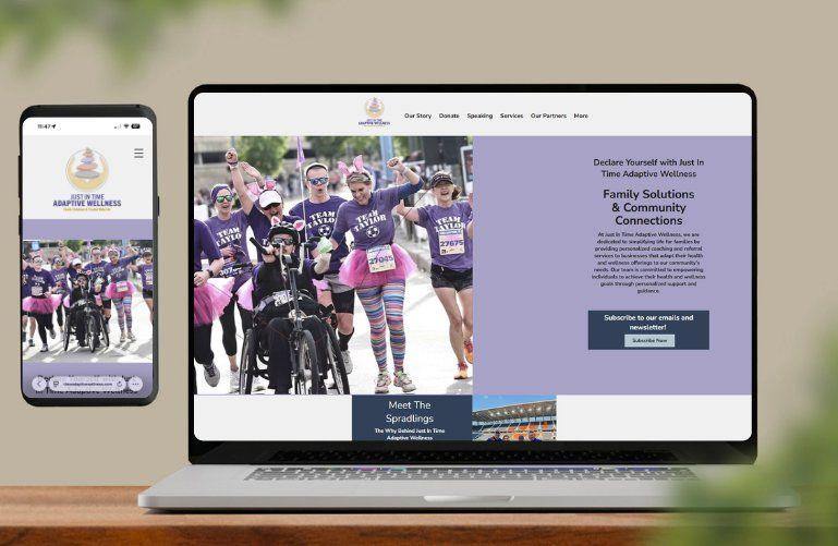 Just In Time Adaptive Wellness — Web Design by Brand 513 Collective