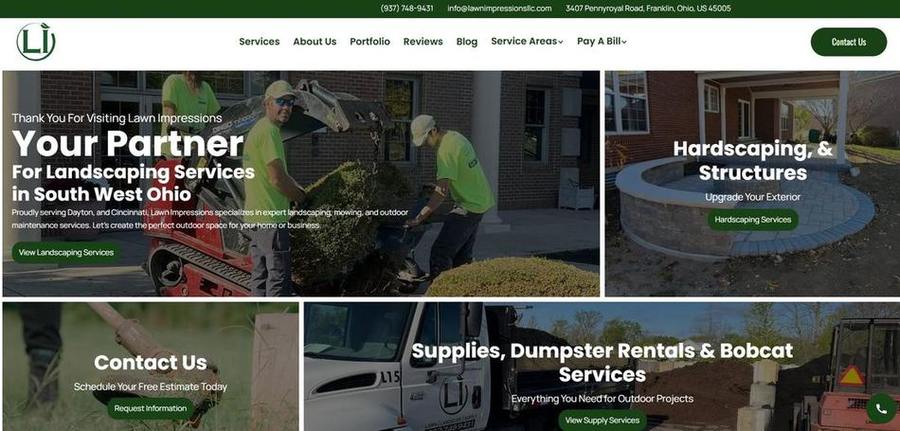 Lawn Impressions — Lead Generation by Brand 513 Collective