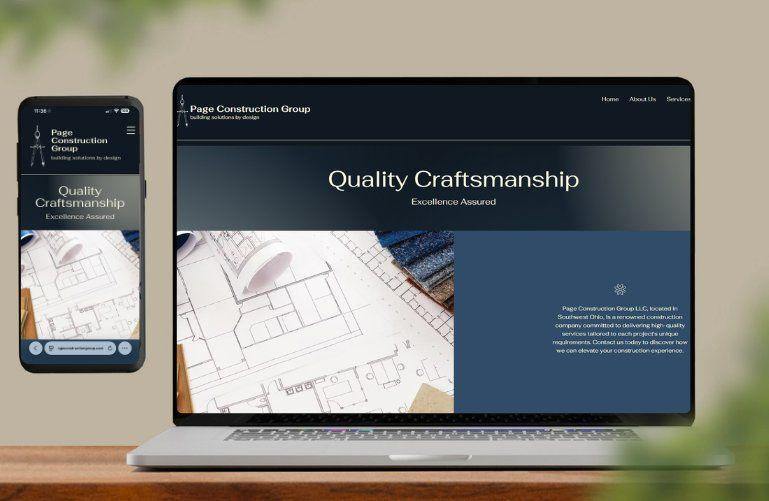 Page Construction Group — Web Design by Brand 513 Collective