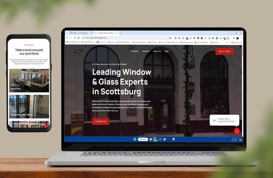 Scottsburg Glass — Lead Generation by Brand 513 Collective